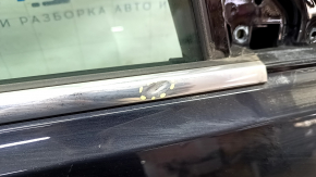 Door assembly front right VW Atlas 18- black LC9X, keyless, R-line, dented molding