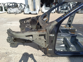 Quarter front left Volvo XC90 16-22 on the body, blue
