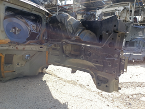 Quarter front left Volvo XC90 16-22 on the body, blue