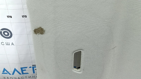 Volvo XC90 16-22 headlining for panoramic windows, for 3rd row, grey, for dry cleaning, creases, scale, torn fasteners