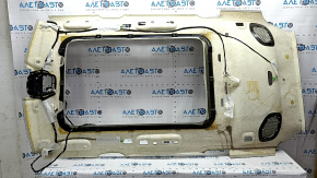 Volvo XC90 16-22 headlining for panoramic windows, for 3rd row, grey, for dry cleaning, creases, scale, torn fasteners