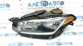 Headlight front left Volvo XC90 16- halogen, sand, bumps, cobweb