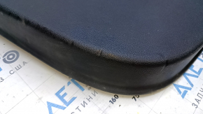 Door trim card front left Dodge Dart 13-16 black with gray insert, armrest black leather, under the button for opening the gas tank flap, scuffs, scratches, abrasions, for dry cleaning