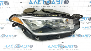 Headlight front right Volvo XC90 16- halogen, sand, bumps, cobweb