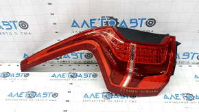Outer wing light left Volvo XC90 16-22 LED, crack in glass, worn