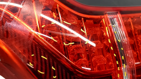 Outer wing light left Volvo XC90 16-22 LED, crack in glass, worn