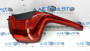 Outer wing lamp right Volvo XC90 16-22 LED, chip, cracks in glass, broken guide