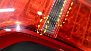 Outer wing lamp right Volvo XC90 16-22 LED, chip, cracks in glass, broken guide