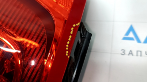 Outer wing lamp right Volvo XC90 16-22 LED, chip, cracks in glass, broken guide