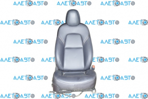 Passenger seat Tesla Model Y 20- with airbag, electric, leather black, heated, scratches