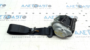 Rear left seat belt with pyropatron Ford Fusion mk5 17-20 black