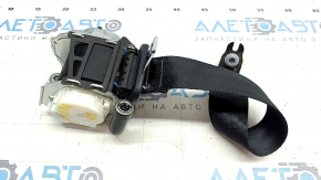 Rear right seat belt with pyropatron Ford Fusion mk5 17-20 black