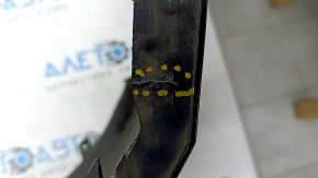 Rear bumper bare upper part Volvo XC90 16-19 without autoparking, blue, crack, scratches