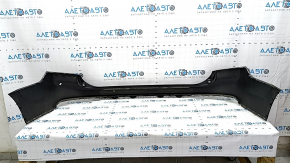 Rear bumper bare upper part Volvo XC90 16-19 without autoparking, blue, crack, scratches