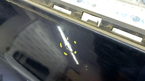 Front bumper bare Volvo XC90 16-19 without headlight washers and park assist, blue, dented, scratches