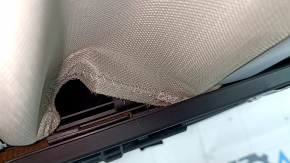 Panorama assembly Volvo XC90 16-22 gray curtain, rusty curtain mechanism, working drive, curtain mount broken, needs dry cleaning