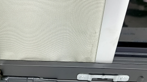 Panorama assembly Volvo XC90 16-22 gray curtain, rusty curtain mechanism, working drive, curtain mount broken, needs dry cleaning