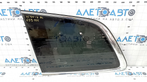 Window blind glass rear left Volvo XC90 16-22 tinted, scratches on chrome