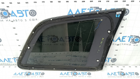 Window blind glass rear left Volvo XC90 16-22 tinted, scratches on chrome