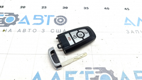 Smart key Ford Fusion mk5 17-20 4 buttons, without autostart, chips