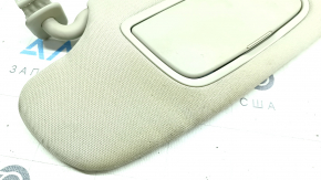 Left visor Ford Fusion mk5 17-20 gray, without hook, with backlight, for cleaning