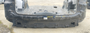 Rear panel VW Atlas 18- 2 parts, black, on the body