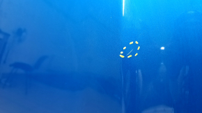Bonnet bare Ford Fusion mk5 13-20 aluminum, blue E7, chips, sand, scratches