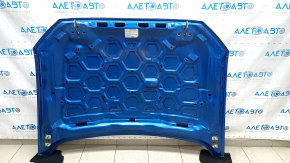 Bonnet bare Ford Fusion mk5 13-20 aluminum, blue E7, chips, sand, scratches