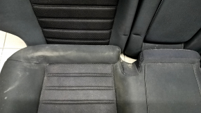 Rear row of seats 2nd row Ford Fusion mk5 17-20 black cloth, needs cleaning, torn