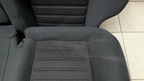 Rear row of seats 2nd row Ford Fusion mk5 17-20 black cloth, needs cleaning, torn
