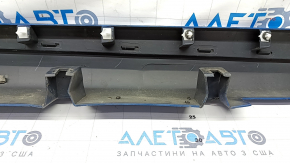 Left threshold Ford Fusion mk5 13-20 blue, with seals, broken fastening, dented fastening, worn