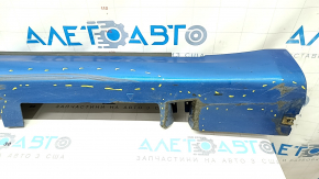 Right threshold Ford Fusion mk5 13-20 blue, with seals, broken fastening, dented fastening, worn