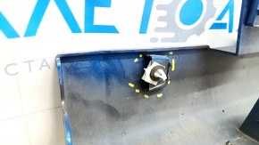 Right threshold Ford Fusion mk5 13-20 blue, with seals, broken fastening, dented fastening, worn