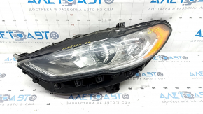 Headlight front left complete Ford Fusion mk5 17-20 halogen, with DRL, sand