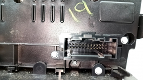 Ford Fusion mk5 13-20 SYNC 2 radio control panel without heating, glue on the overlay, scratch