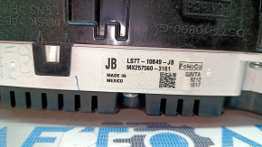Instrument cluster Ford Fusion mk5 17-20 2 displays, hybrid, 54k, scratches