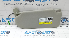 Right visor Volvo XC90 16-23 gray, with backlight, without hook