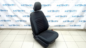 Passenger seat Ford Fusion mk5 17-20 without airbag, mechanical, cloth black, for cleaning