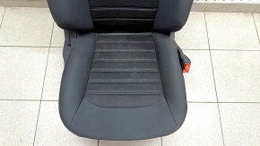 Passenger seat Ford Fusion mk5 17-20 without airbag, mechanical, cloth black, for cleaning