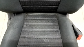 Passenger seat Ford Fusion mk5 17-20 without airbag, mechanical, cloth black, for cleaning