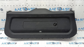 Lower boot door trim Volvo XC90 16-22 for electric door, black, scratches, worn