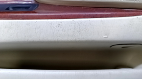 Door trim card front right Lexus GS300 GS350 GS430 GS450h 06-07 beige with gray leather insert, armrest beige leather, wood-colored trim, scuffs, bumps, scratches, broken fastener