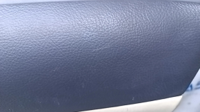 Door trim card front right Lexus GS300 GS350 GS430 GS450h 06-07 beige with gray leather insert, armrest beige leather, wood-colored trim, scuffs, bumps, scratches, broken fastener
