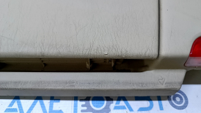Door trim card front right Lexus GS300 GS350 GS430 GS450h 06-07 beige with gray leather insert, armrest beige leather, wood-colored trim, scuffs, bumps, scratches, broken fastener