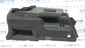 Left arch trim Volvo XC90 16-22 for 3rd row, with cup holder, black, scratches