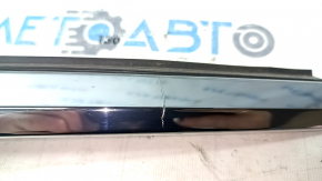 Upper trunk door molding Honda CRV 15-16 chrome with emblem, chrome swelled
