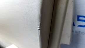 Door trim card front right Lexus ES350 07-09 beige with beige insert leather, armrest beige leather, under seat memory, scuffs, scratches, abrasions, broken fastening, broken fastenings