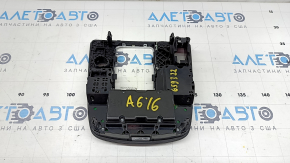 MMI control panel Audi A6 C7 16-18 rest, chips, scratches, abrasions