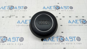 Airbag in steering wheel driver Audi A6 C7 12-18 black, scratches