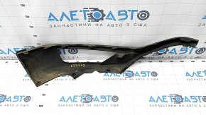 Front bumper cover left Volvo XC90 16-19 scratches, cracks in fasteners